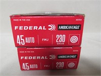 100 Rounds Federal 45ACP