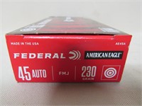 50 Rounds Federal 45 ACP