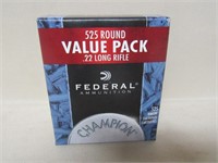 525 Rounds Federal .22LR