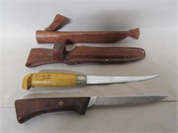Western & Rapala Filet Knives