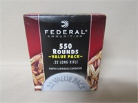 550 Rounds Federal 22LR