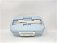 New Bento Lunch Box With Spoon And Fork