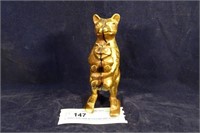 BRASS BEAR BANK MOTHER AND BABY BEAR 6"