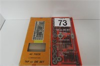 40 pc Tap & Die Set - New