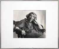 Portrait of Lee Krasner, B/W Photograph