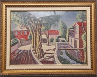 Joseph Biel Landscape Oil on Canvas