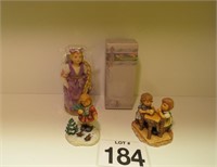 2 Goebel Figurines & Avon Rapunzel