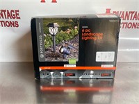 6 pc landscape lighting kit