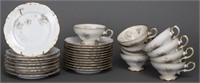 Heinrich Selb Gilt Decorated Porcelain Plates, 29