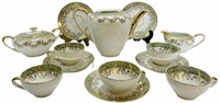 Bavaria Delicate Mint & Gold Tea Set