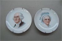 Commemorative Historical Figures Plates - 2pc
