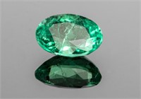 0.60 Ct. Loose Oval Cut Emerald Stone