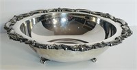 Bristo Silverplate by Poole Footed Bowl