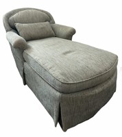 Upholstered Chaise Lounge Chair