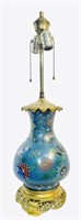 Exceptional Cloisonné Lamp Base