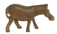 Hand Carved Zebra Figure