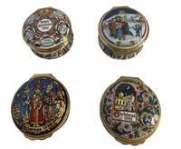 Halcyon Days Enamel Trinket Boxes