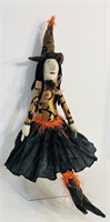 Halloween Witch Display Doll