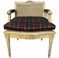 French Provincial Cane Chair