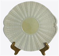 Vintage Belleek Shell Plate