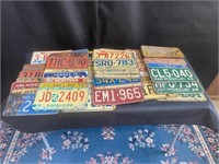License plates misc 70s