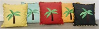Selection of Tropical Throw Pillows