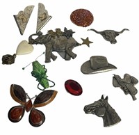 Brooches & Button Covers