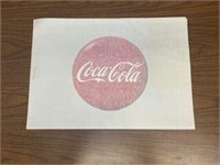 Five Coke Vinyl Logos 21" x 15"  Lot 17