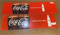 Coke Lighted Merch Logos  43" x 11" Lot  24