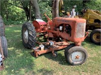 ALLIS CHALMERS NF TRACTOR W/BELLY MOWER