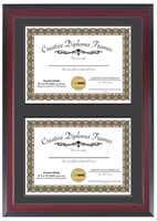 Mahogany Picture Frame Set of 3 (15.5” x 12.5”)