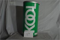 VINTAGE KOOL TRASH CAN GREAT COND, 9X20