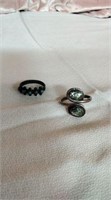 Antique sterling rings