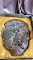 Jade Dwarapala carving