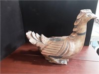 Hand carved duck