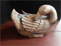 Hand carved duck