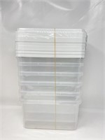 New Ucake 4.5 L Clear Storage Boxes, Plastic