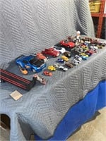 Quantity of toy collection including hot wheels..
