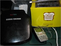 Forman Grill, Digital Meat Therm, Grilled Cheese