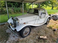 1980 MG Kit car.  This is a replica of a 1950 MG.