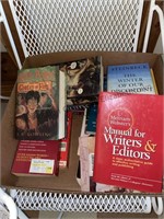 2 boxes of books. Various titles including Harry