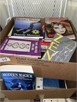 2 large boxes of books. Various titles.
