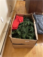 Christmas tree. Unassembled in 2 boxes.