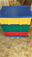 Plastic Storage Box 3 Drawer