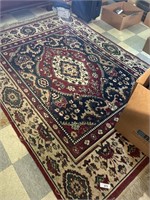 Oriental area rug.