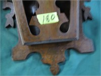 Antique Wooden wall letter box holder