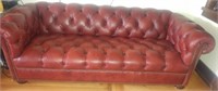 90 " Leather Sofa