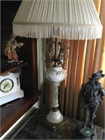 Porcelain Lamp With Prisms