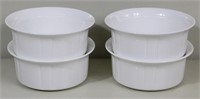 Set of 4 OvenBrite Souffle Dishes