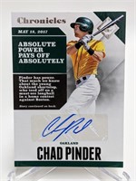 2017 Chronicles Chad Pinder AUTO #CA-CP